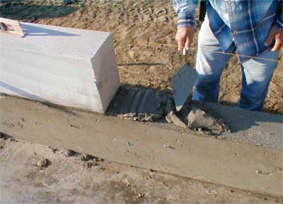 Leveling Bed Mortar